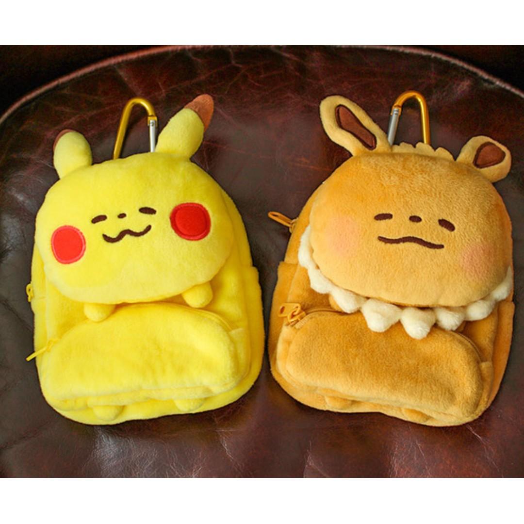 Pokemon Center Original Plush Doll Cushion Pokemon Yurutto Eevee Japan Japanese Anime Collectibles Analiza Mk