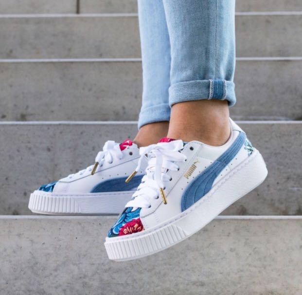 puma platform hyper embroidered