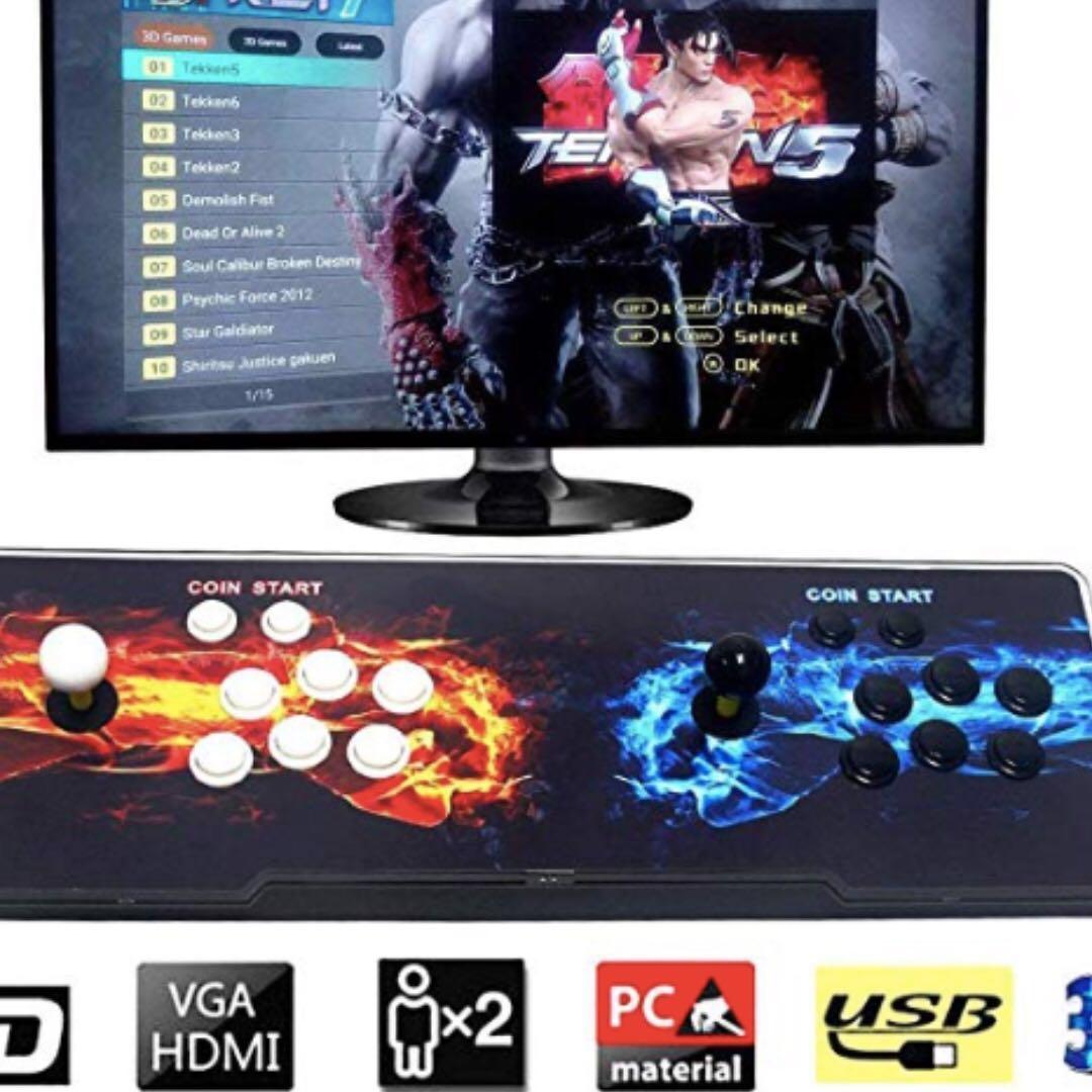 Ready Stocks 2200 Games Pandora Box 3d Toys Games Video