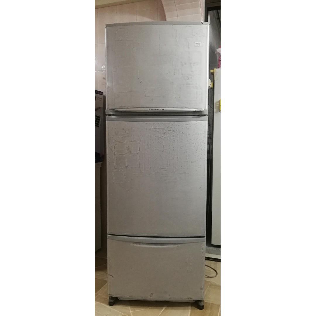 Refrigerator Mitsubishi Mr V43r Sl P Home Appliances Kitchenware On Carousell
