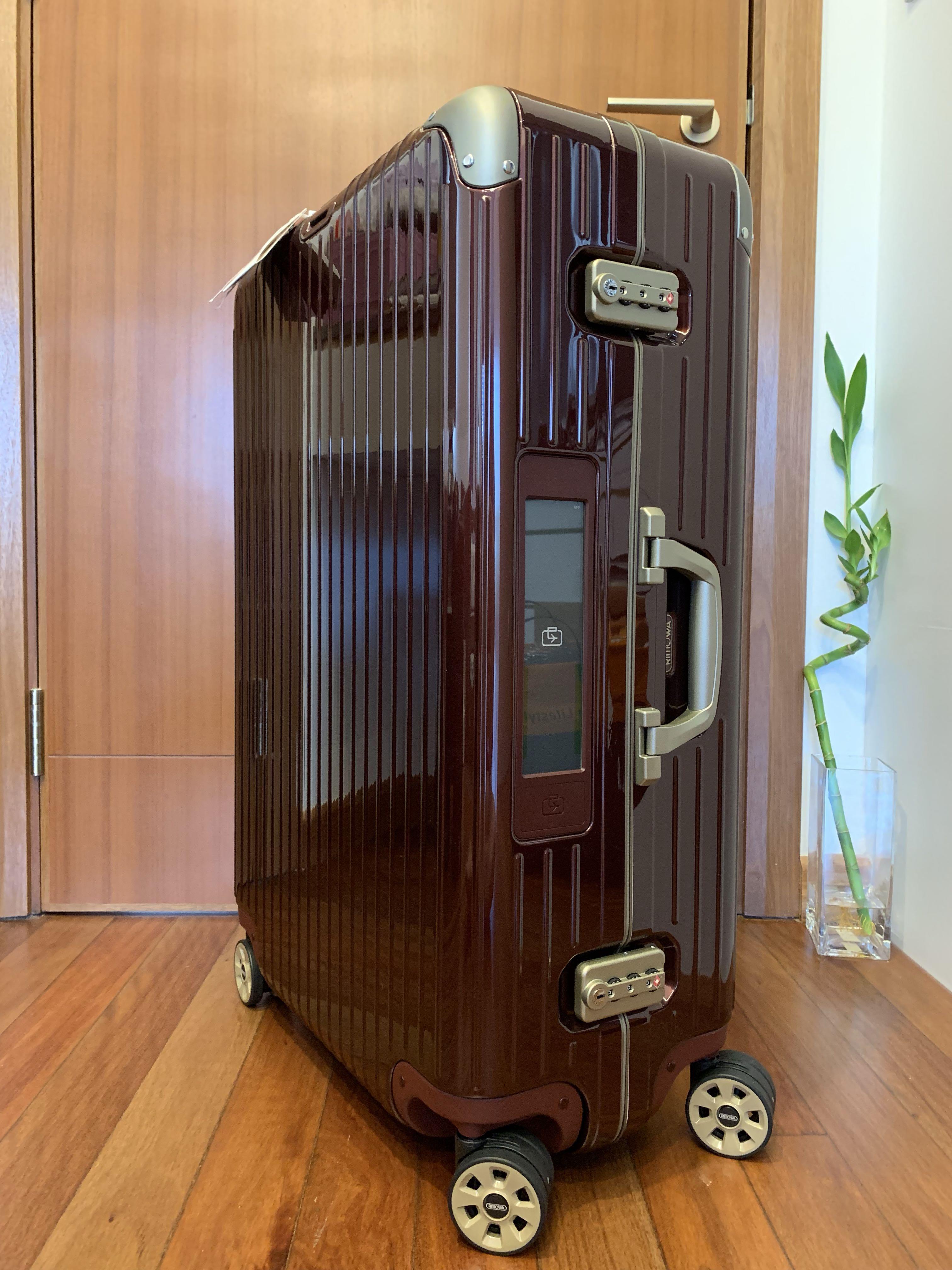 Rimowa Limbo E-tag 87L Carmona Red, Hobbies & Toys, Travel, Travel 