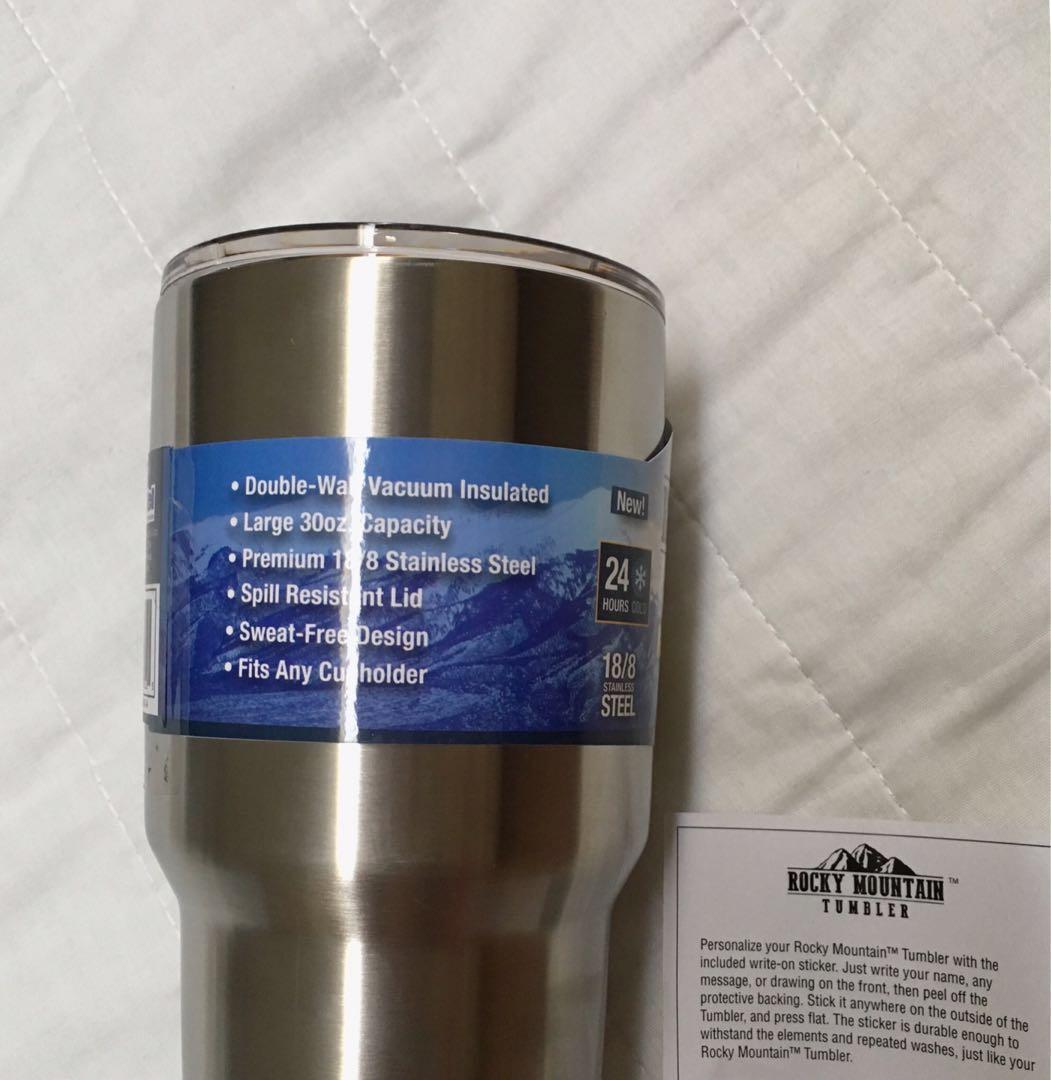 Rocky Mountain ThermaTek Tumbler 30oz., TV & Home Appliances, Kitchen