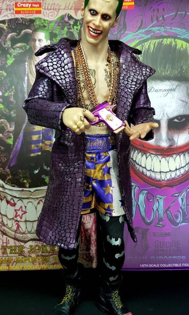 Clearance Sales Suicide Squad Joker 1 6 Purple Coat Hobbies