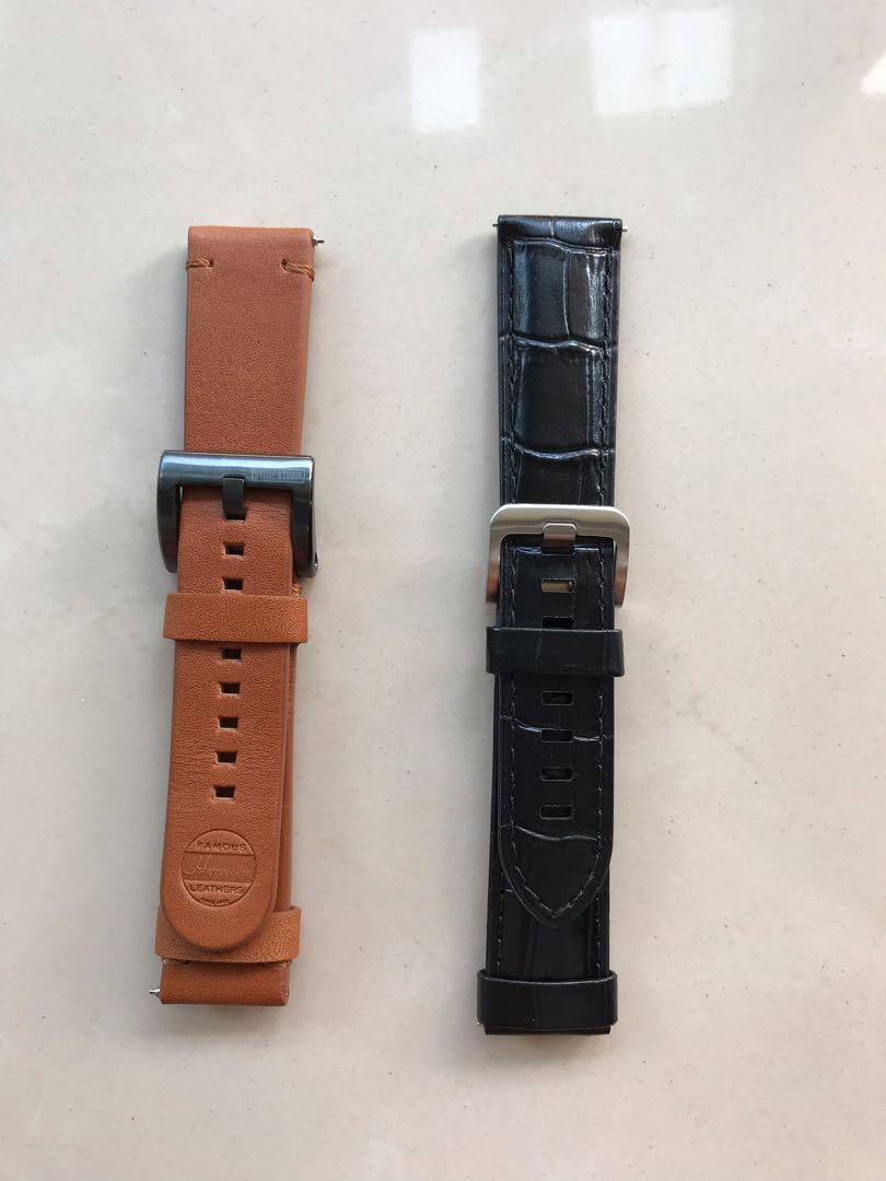 Samsung Galaxy watch leather strap Mobile Phones Gadgets