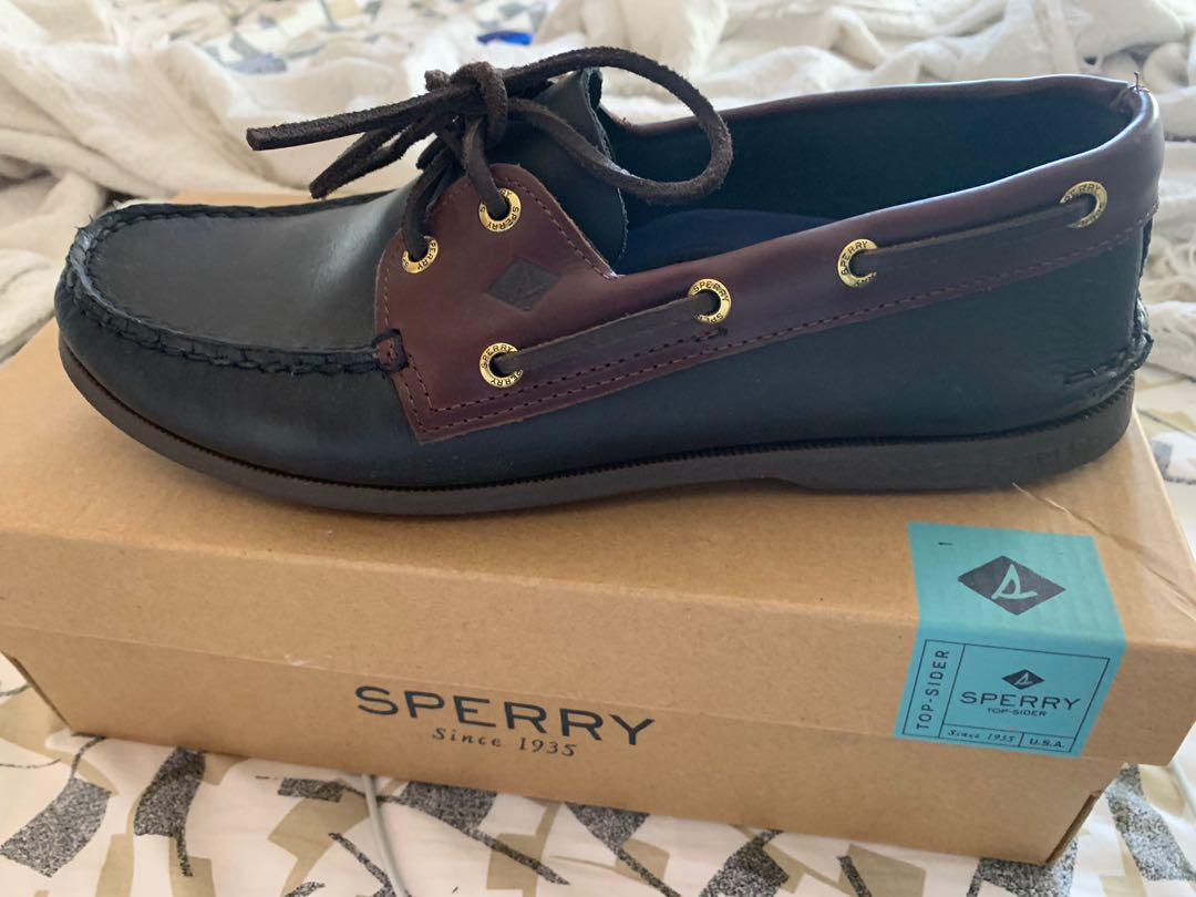sperry black amaretto