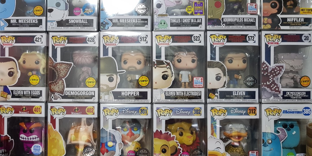 stranger things funko pop set