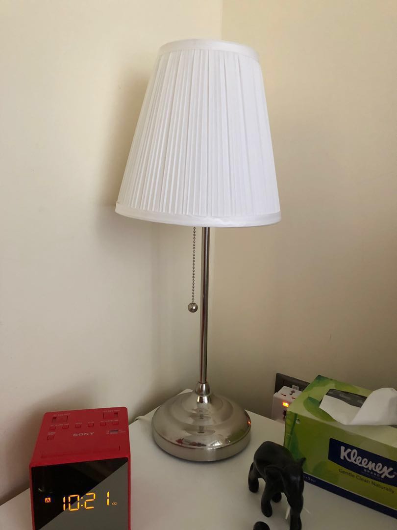 table lamp ikea arstid furniture home living lighting fans lighting on carousell