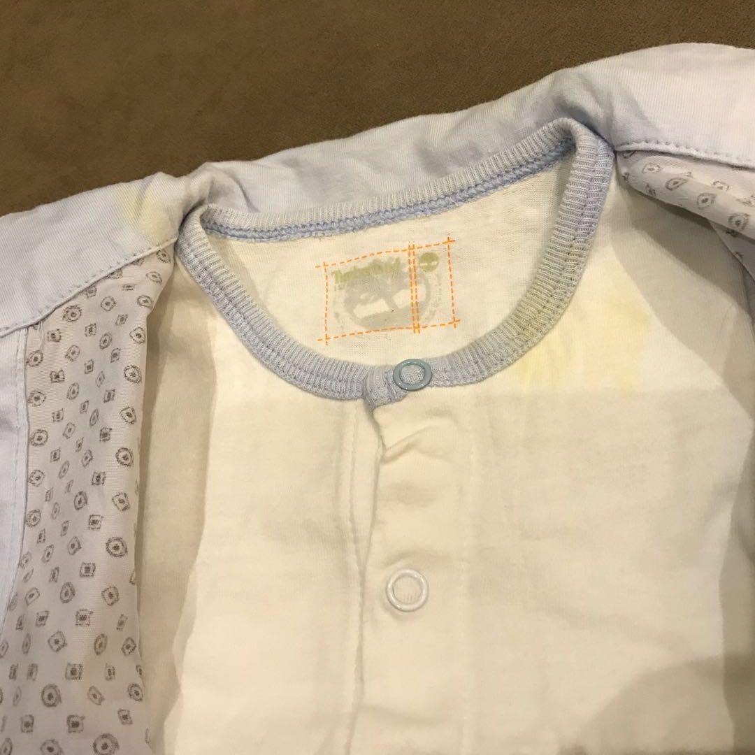 timberland baby romper
