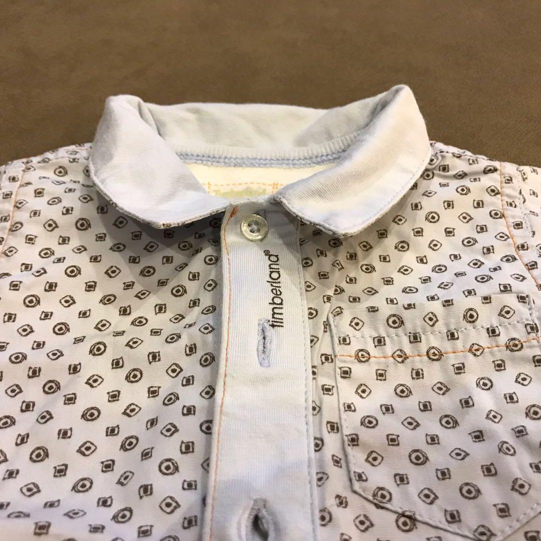 timberland baby romper