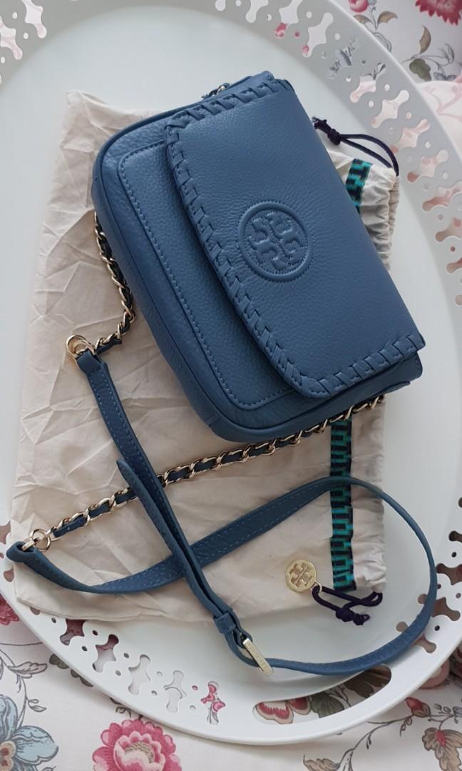 Tory Burch Marion Mini crossbody sling Bag. Brand new with tag and  authentic., Luxury, Bags & Wallets on Carousell