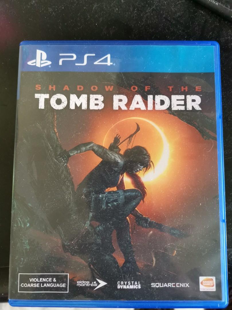 Used Shadow Of The Tomb Raider Ps4 Toys Games Video Gaming Video Games On Carousell - shadow mushroom toy roblox