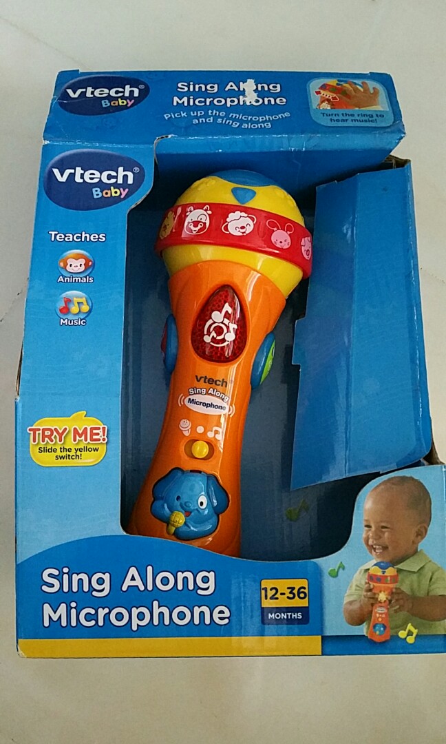sing along microphone vtech