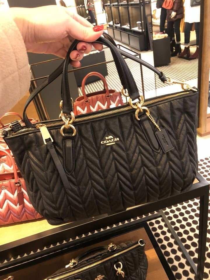 Xmas Sale COACH Ally Satchel Women s Fashion Bags Wallets Cross body Bags on Carousell