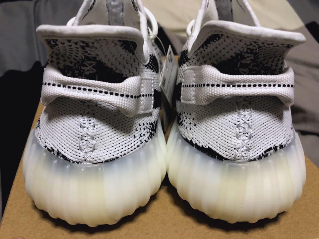 YEEZY ZEBRA 2018 US 10.5 Men s Fashion Footwear Sneakers on Carousell