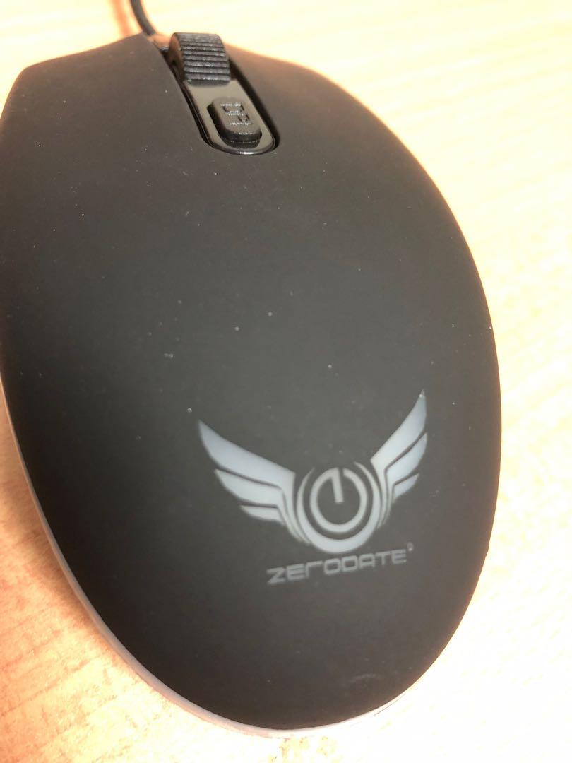 Zercorte flashing mouse, Computers & Tech, Parts & Accessories, Mouse
