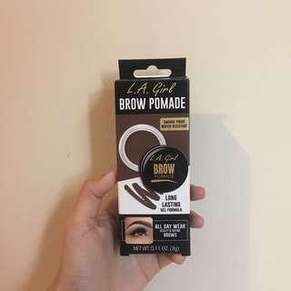 La girl brow pomade & amorus eyebrow brush murah