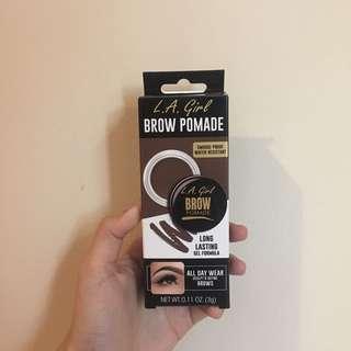 La girl brow pomade & amorus eyebrow brush murah