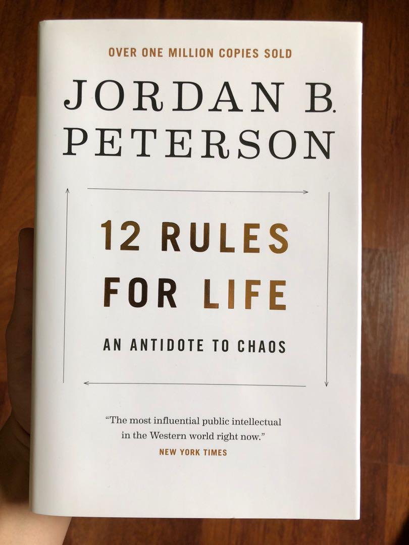 ritmo submarino Cooperación 12 Rules For Life: By Jordan Peterson, Hobbies & Toys, Books & Magazines,  Fiction & Non-Fiction on Carousell