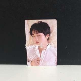 Jin photo card BTS Love Yourself 轉 Tear U ver