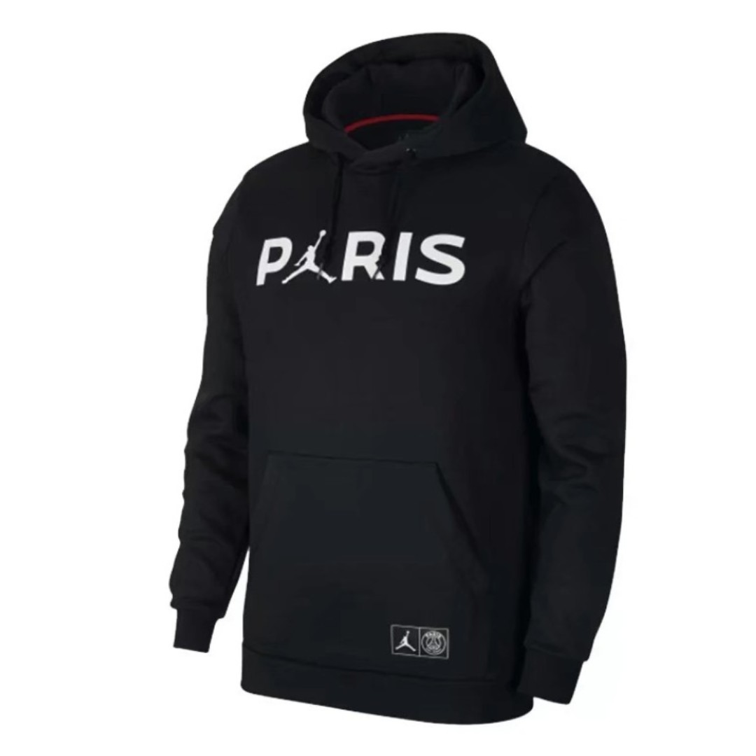 Psg black hoodie sale