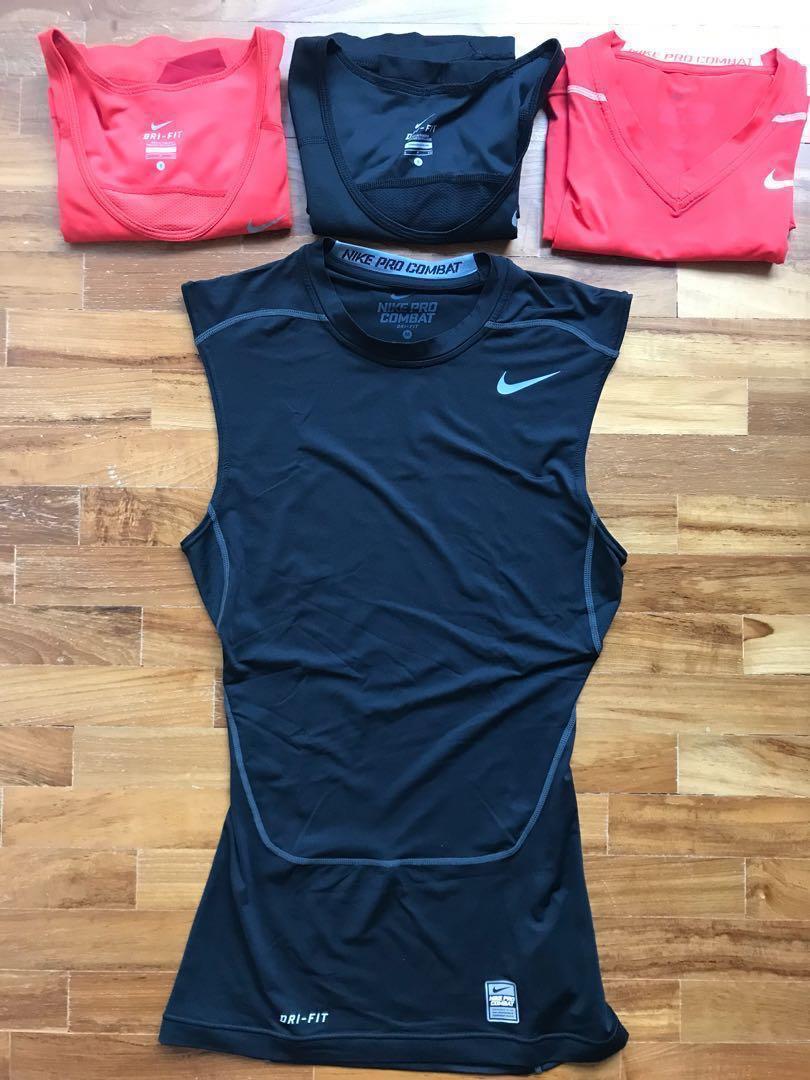 nike pro combat dri fit shirt sleeveless