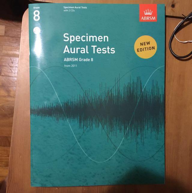 ABRSM Grade 8 Specimen Aural Tests With CD 2, Hobbies & Toys, Music ...