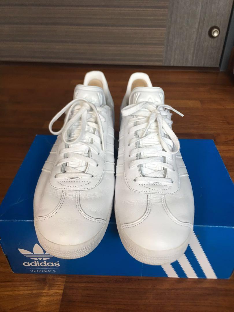 adidas gazelle white