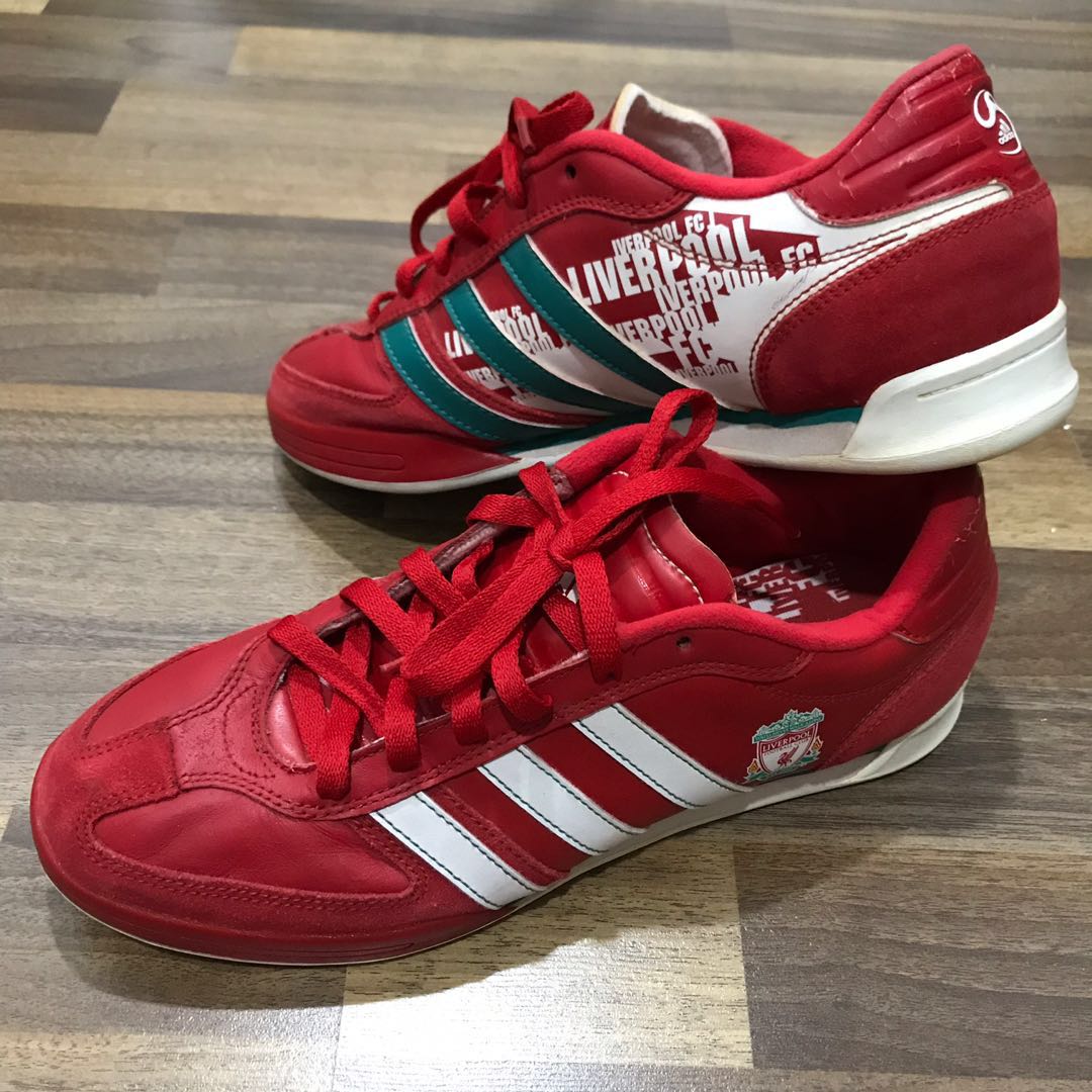 Adidas Liverpool Shoes, Men's Fashion, Footwear, Sneakers on Carousell