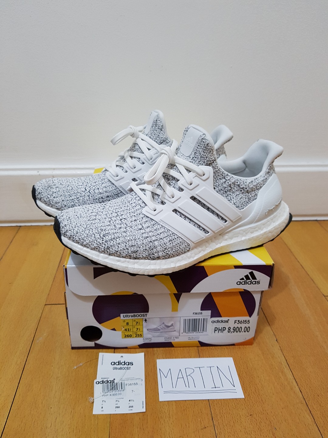adidas ultra boost size 8 mens