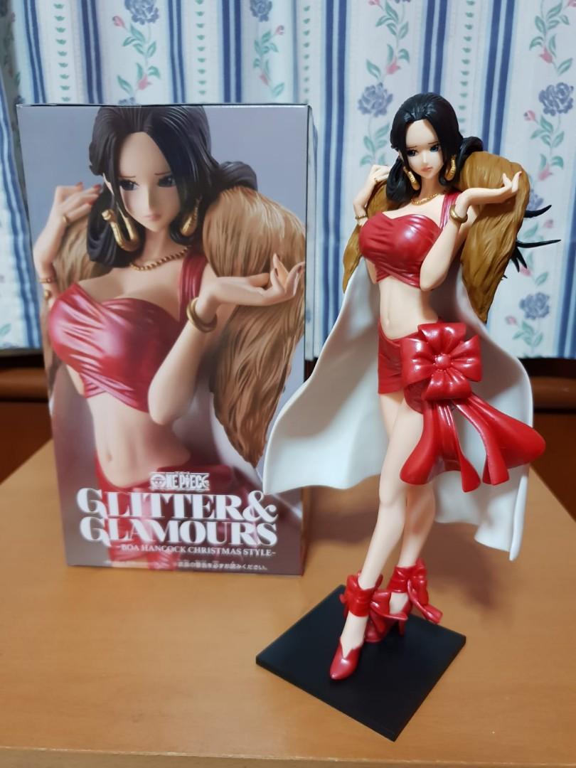 One Piece Glitter Glamours Boa Hancock Christmas Style A Figure Japan P866 One Piece Japanese Anime