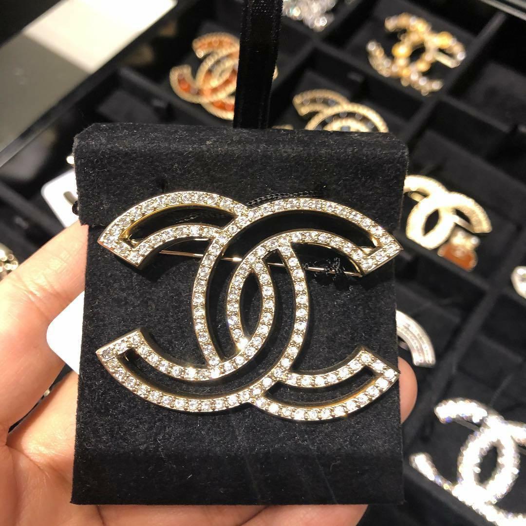 63 Cc brooch ideas  brooch, chanel brooch, chanel pins