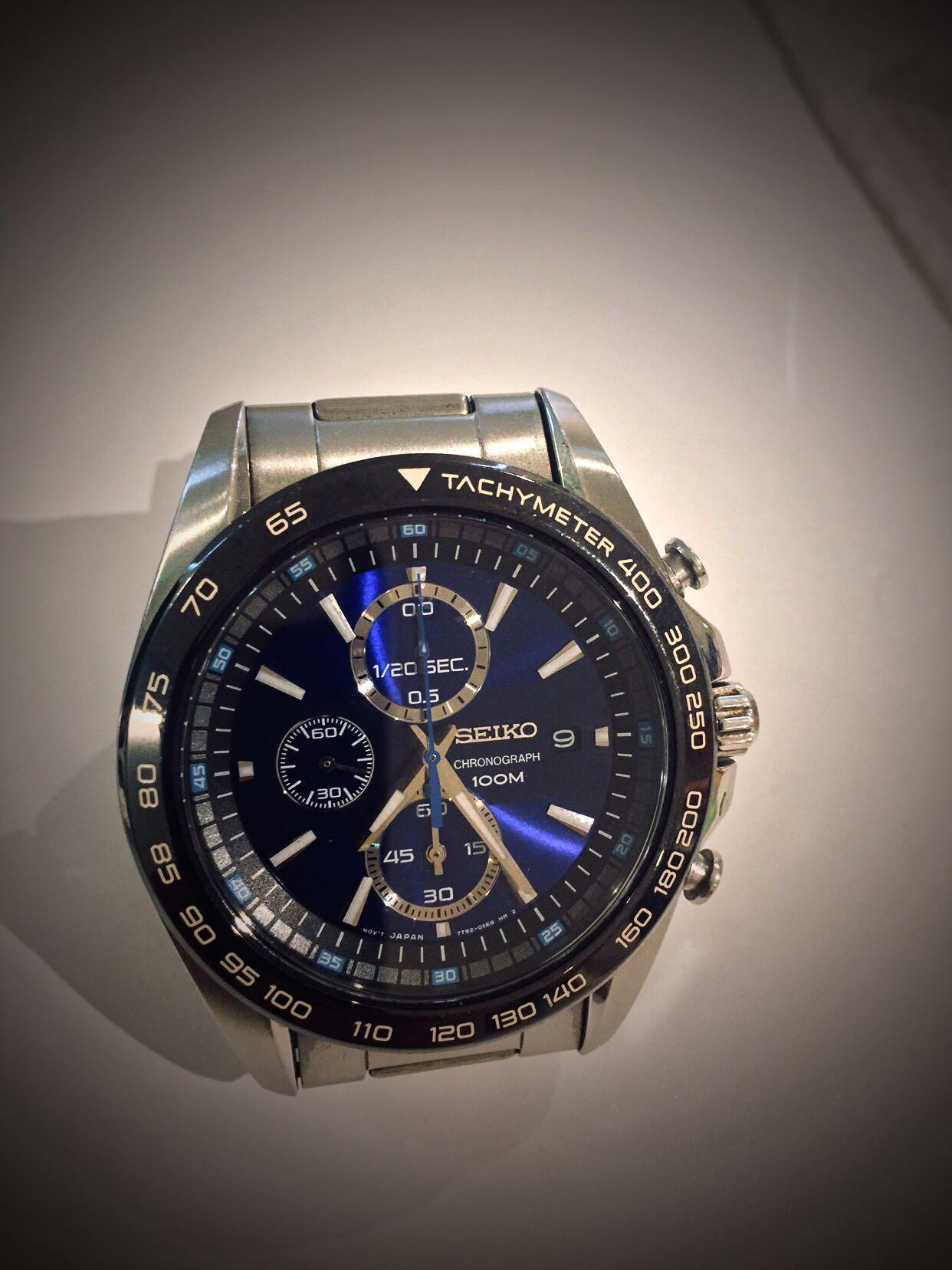 Authentic Seiko Sapphire Crystal watch, Luxury, Watches on Carousell