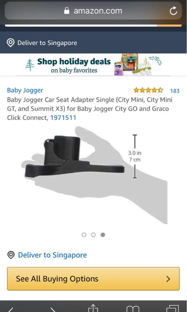 Baby Jogger city car seat adaptor Babies Kids Going Out Car
