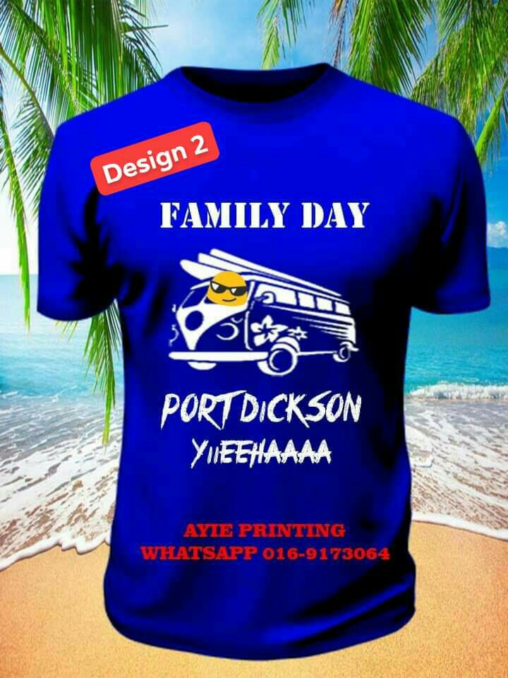 Design baju family day