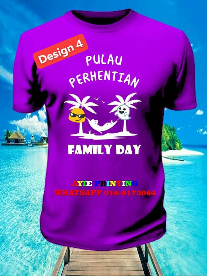 Design baju family day 2018 store