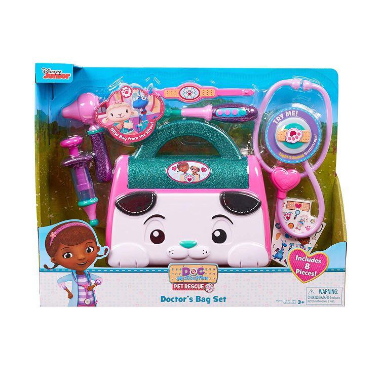 doc mcstuffins pet rescue bag set