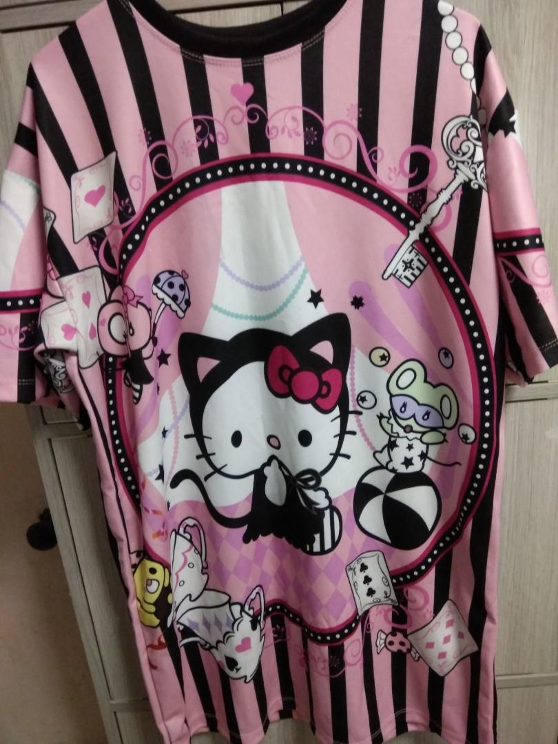 pink t shirt dress plus size