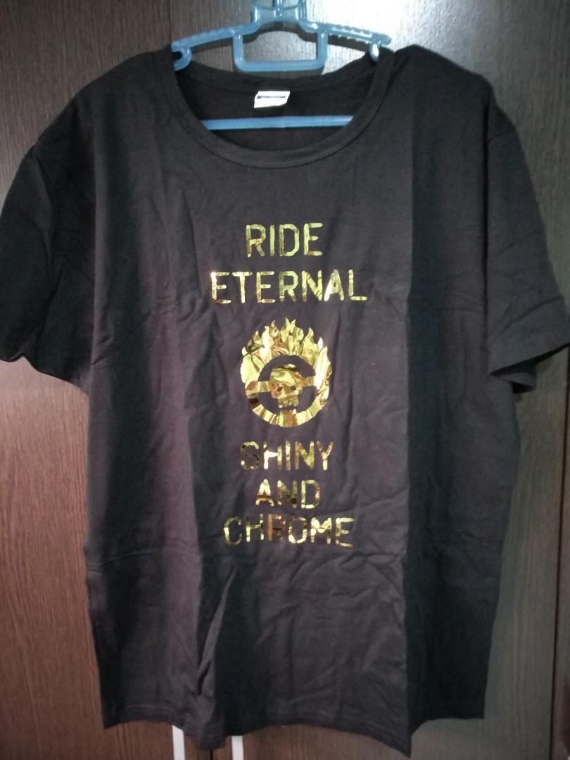 Brandnew Warboys Mad Max Fury Road Biker Tshirt Gold Chrome Men S