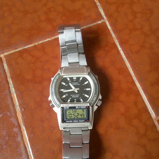 Casio vintage aw 61, Fesyen Pria, Jam Tangan di Carousell