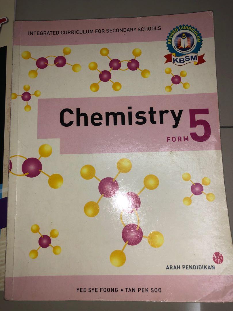 Textbook chemistry form 5 kssm Chemistry Form
