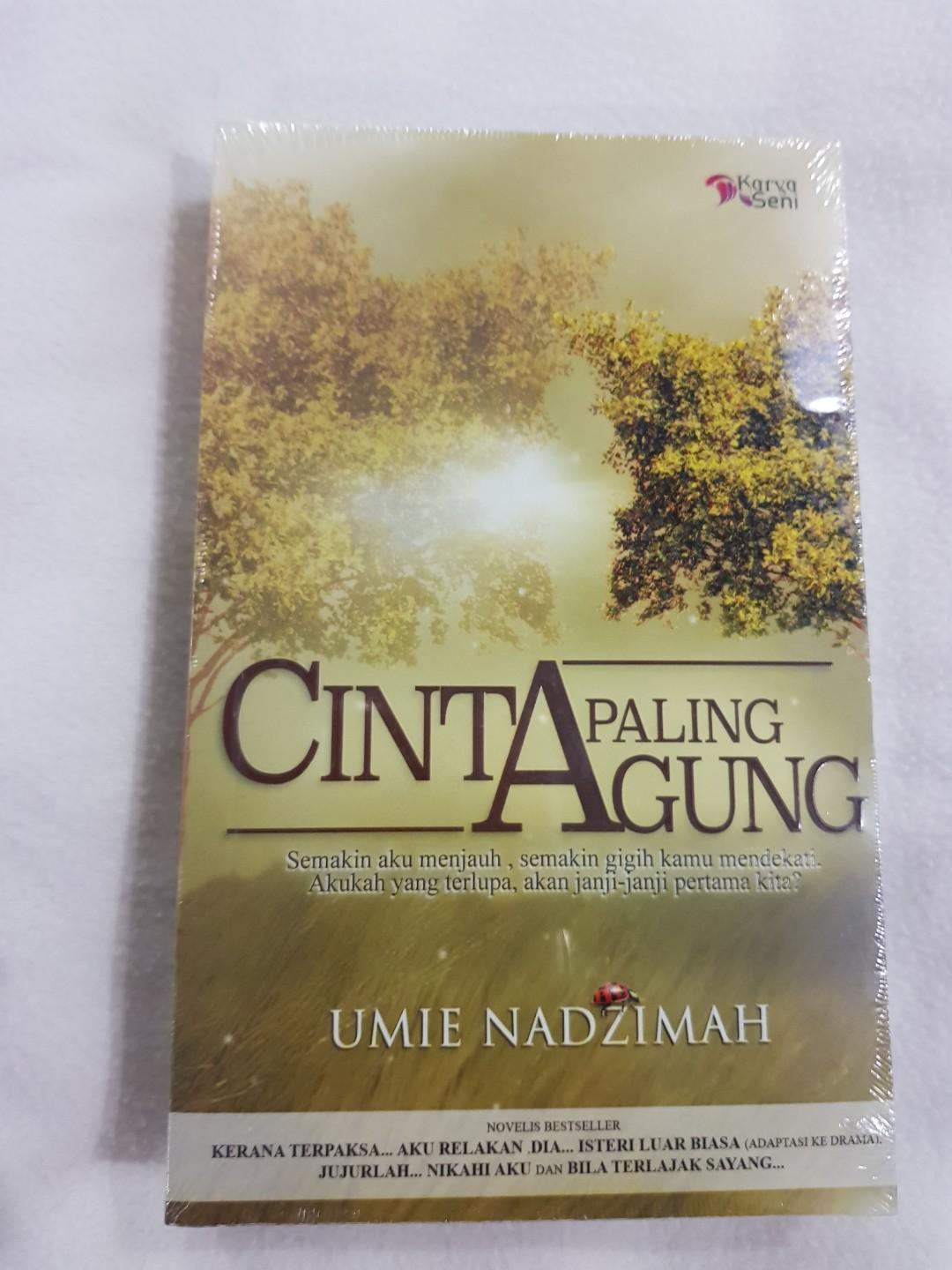 Cinta Paling Agung Telemovie Adaptation Umie Nadzimah Books Stationery Fiction On Carousell