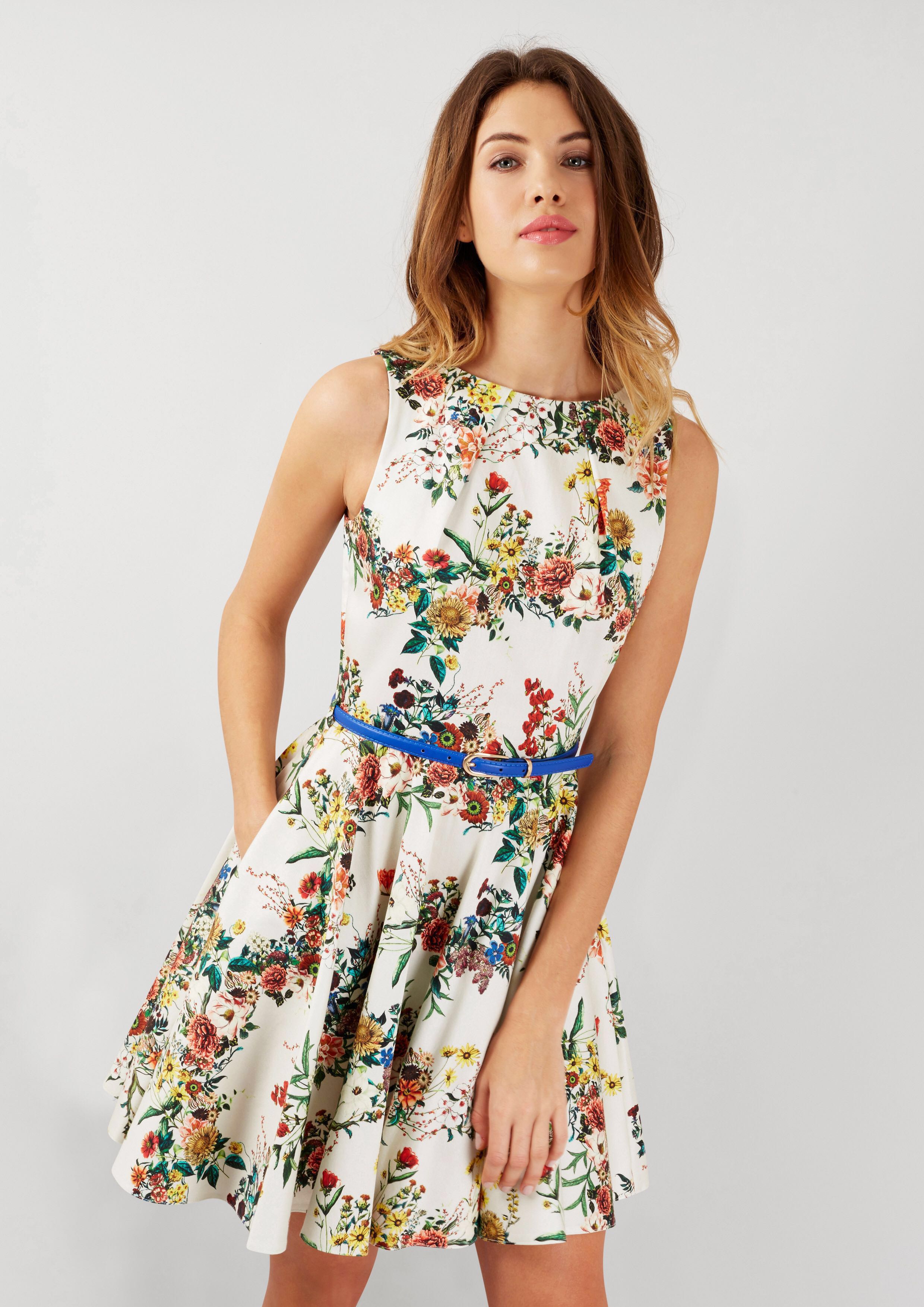 Closet London Skater Belted Dress Women S Fashion Clothes Dresses Closet London Skater Belted Dress Women S Fashion Clothes Dresses Skirts On Carou