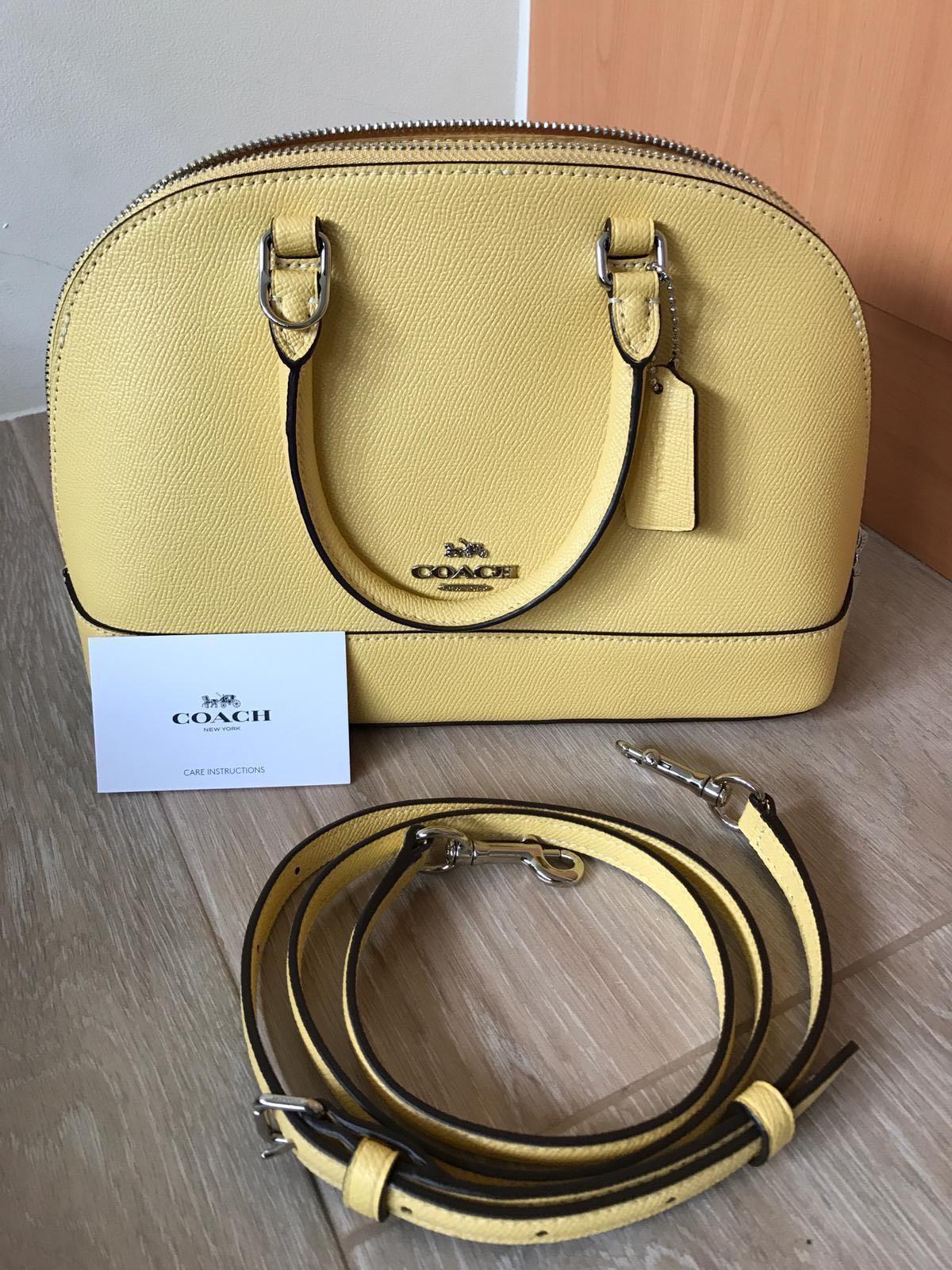 yellow mini handbag
