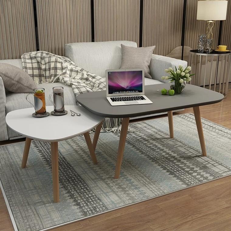 Contemporary Pop Shape Coffee Table Set, Furniture & Home Living ...