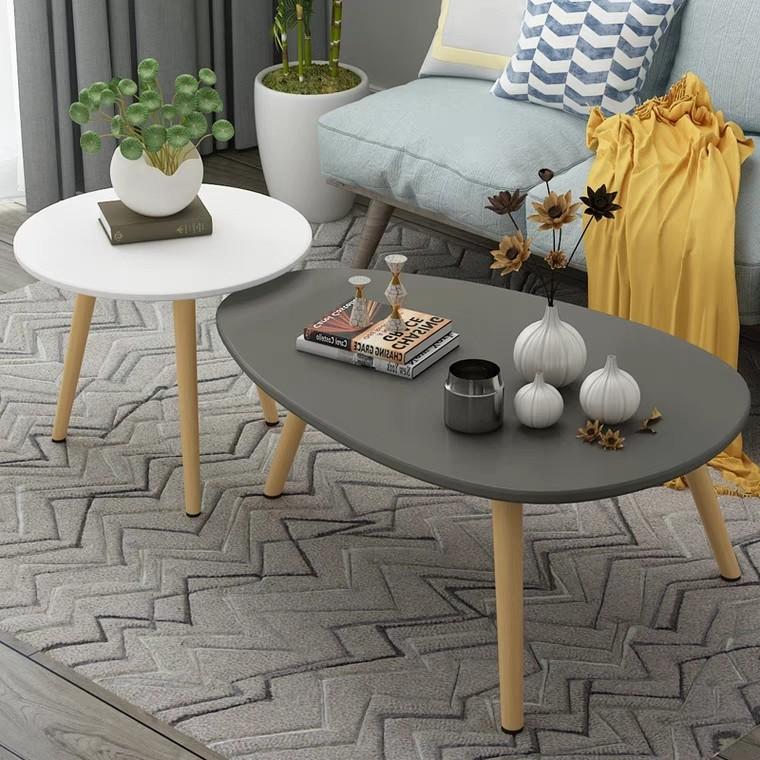Contemporary Pop Shape Coffee Table Set, Furniture & Home Living ...