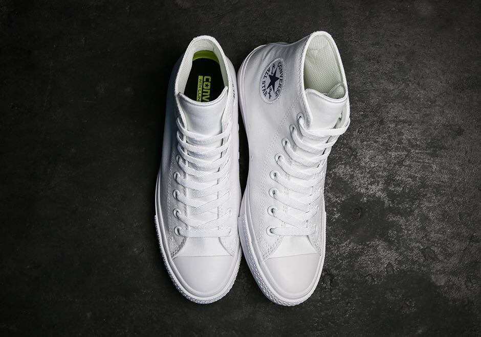 CONVERSE CHUCK TAYLOR II 2 white, Women's Fashion, Shoes, Sneakers on  Carousell