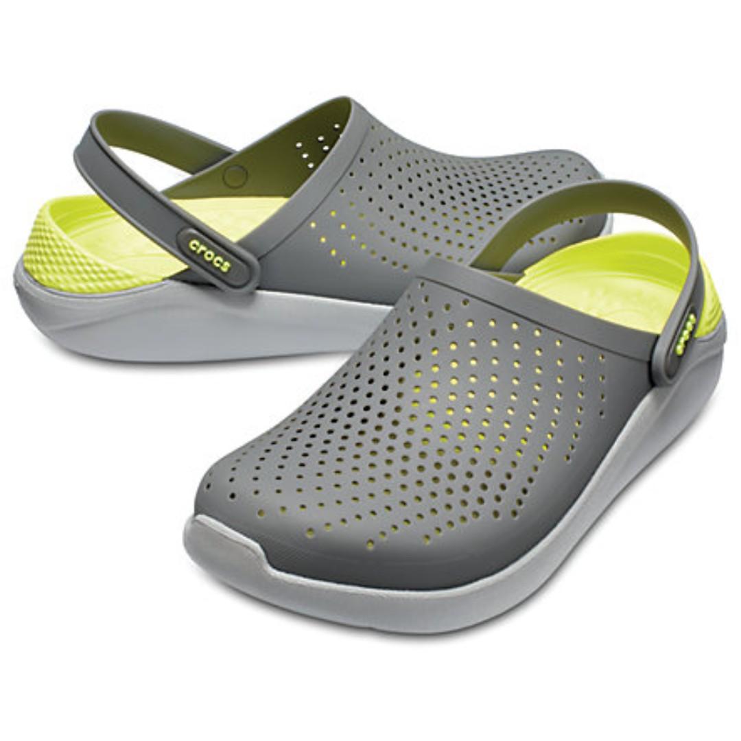Mens slate grey crocs Clearance