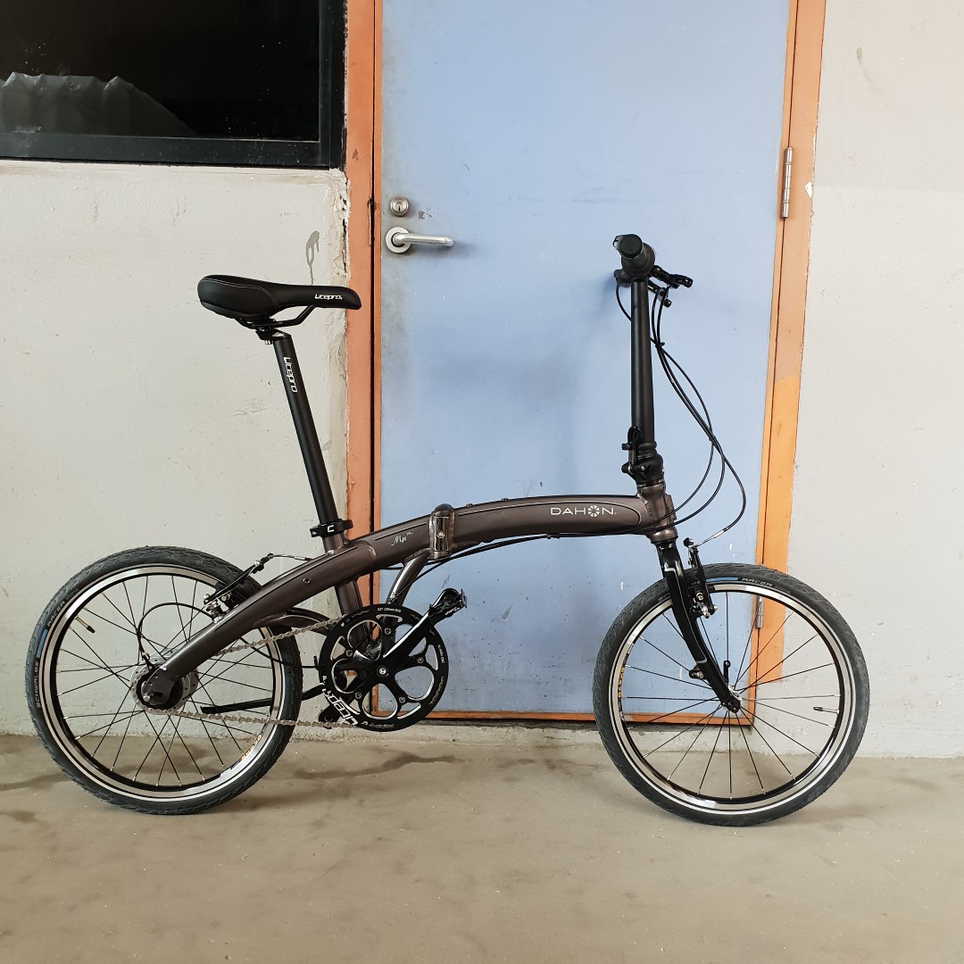 folding bike with internal gear hub
