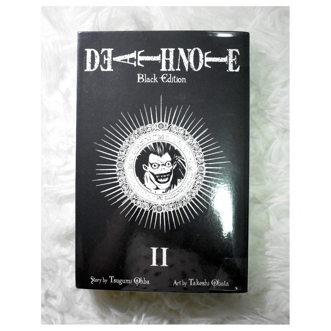 Death Note Manga Volume 3 4 Black Edition Books Stationery