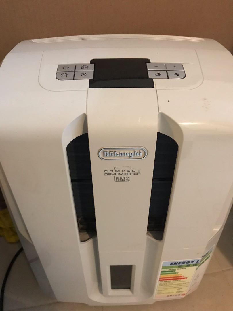 Delonghi dehumidifier 20l, TV & Home Appliances, Air Purifiers